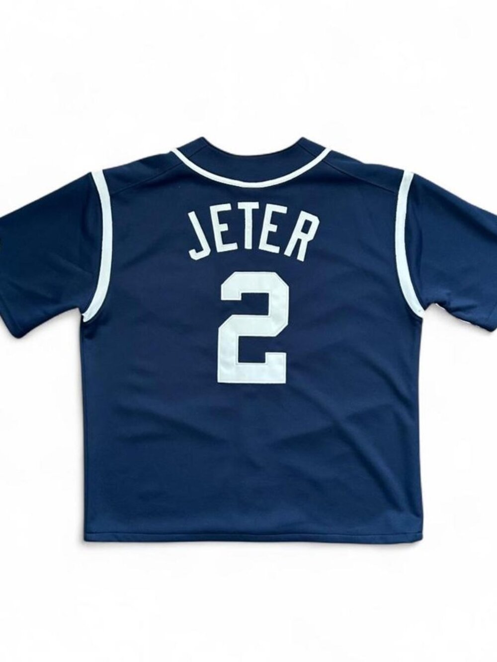 Vintage Derek Jeter New York Yankees Baseball Jersey MLB Mens XL Boxy